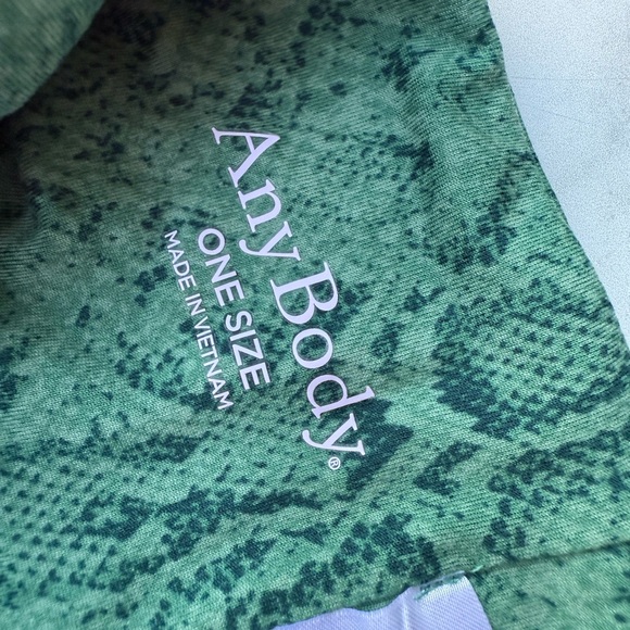 AnyBody Green PatternedSet of 2 Twisted Wrap Headband One Size - Picture 4 of 6